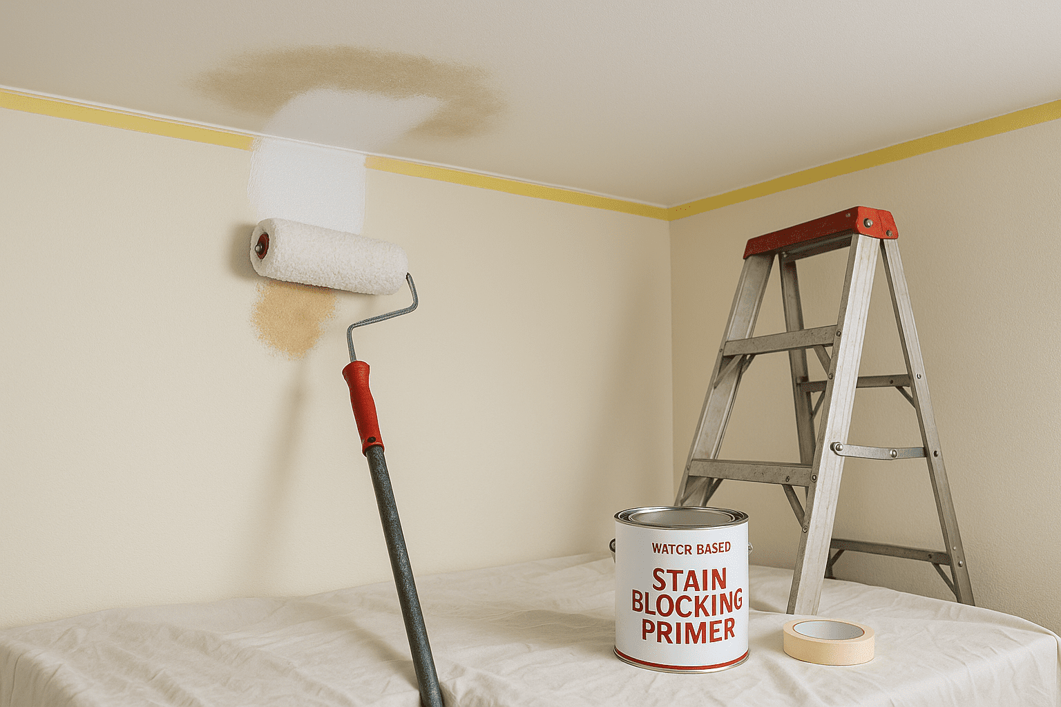 Stain-blocking primer