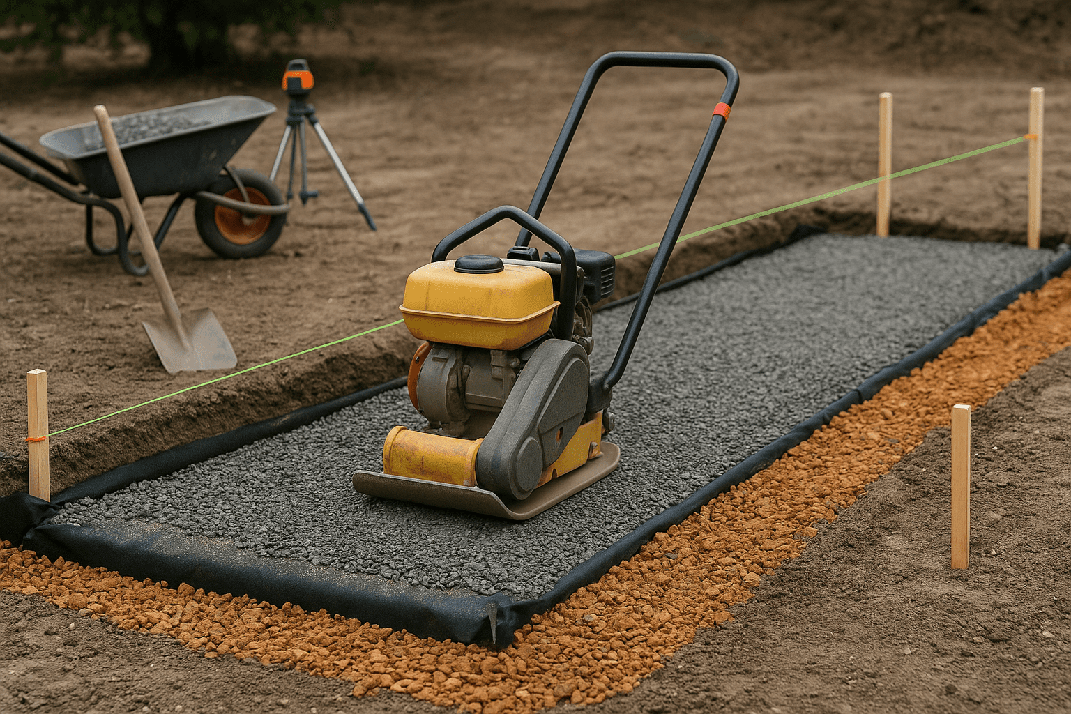Sub-base prep